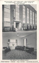 The Ong Ford Hotel, Portland, OR - Air Conditioned Units Postcard