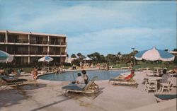 Holiday Inn Palm Beach Pool and Ocean Beach View Postcard