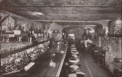 Backyard Cellar Bar, 1024 Kearny Street, San Francisco CA Postcard
