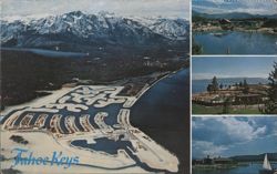Tahoe Keys Lake Lagoon Living, South Shore Lake Tahoe Postcard