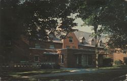 Saylor-Ackermann Hall, Capital University Postcard