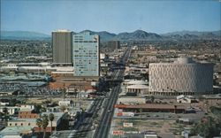 Phoenix Central Avenue Highrise Complex & Financial Center Postcard