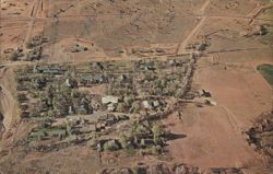 AIRVIEW OF GANADO MISSION Postcard