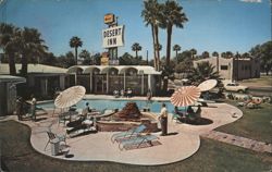 Desert Inn, Swimming Pool, Phoenix, AZ Postcard