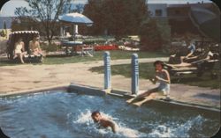 Casa Blanca Inn Poolside Relaxation, Phoenix AZ Postcard