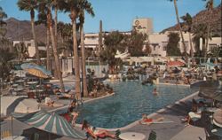 "Sunshine Alley" Pool Area, Camelback Inn, Phoenix, AZ Postcard