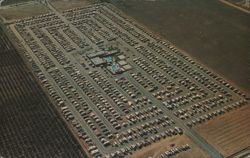 Trailer Village Deluxe Travel Trailer Resort Postcard