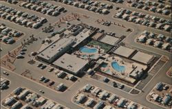 Trailer Village Deluxe Travel Trailer Resort, Pools, Shuffleboards Postcard