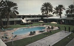The Jacaranda Resort Pool Shuffleboard Scottsdale Postcard