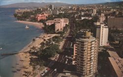 Waikiki Circle Hotel, Waikiki Beach, Honolulu HI Postcard