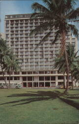 Outrigger East Hotel, Waikiki Postcard