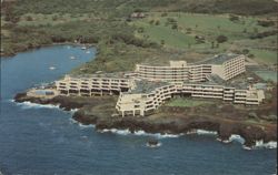 Kona Surf Resort overlooking Keauhou Bay, Hawaii Postcard