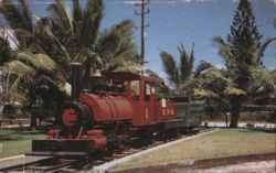 Ewa Plantation Company's Locomotive Number 1, Oahu, HI Postcard