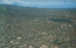 National Memorial Cemetery of the Pacific, Punchbowl Crater Postcard