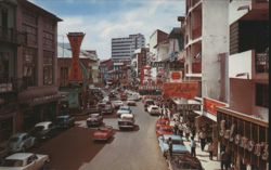 Central Avenue Postcard