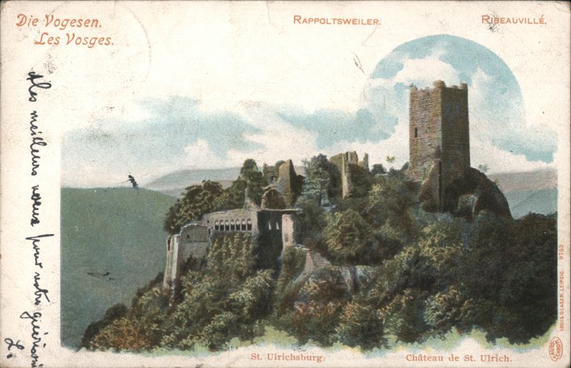 Château de St. Ulrich, Rappoltsweiler France