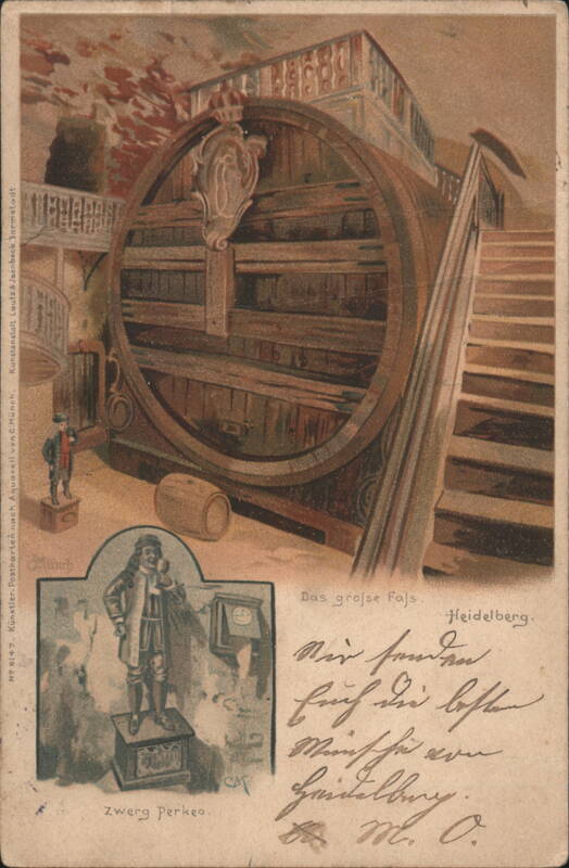 Heidelberg Tun, Perkeo, Heidelberg Germany F. Münch