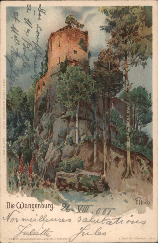 Wangenburg Castle Ruin, Alsace