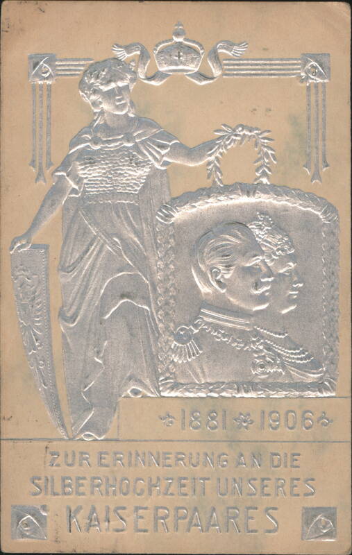 Silver Wedding Anniversary of Imperial Couple, 1881-1906 Germany