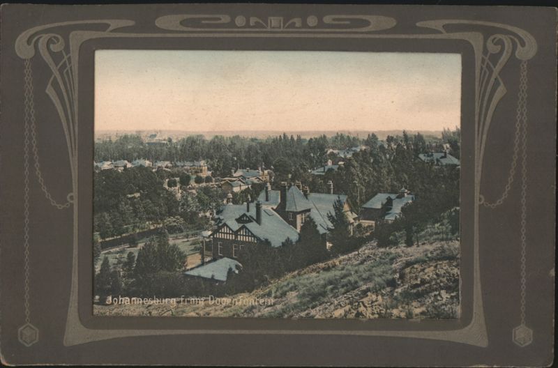 Johannesburg from Doornfontein South Africa