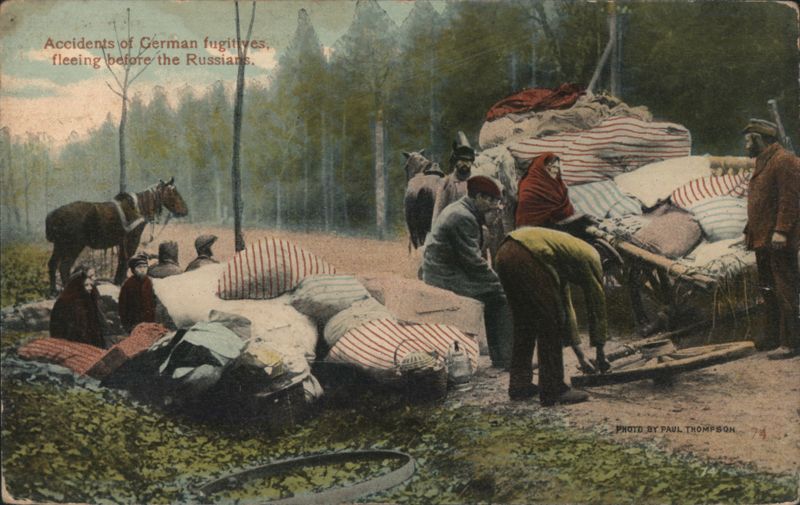 German Fugitives Fleeing Before Russians Paul Thompson