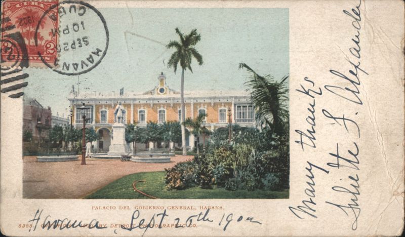 Palacio del Gobierno General, Havana Cuba