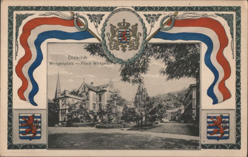 Diekirch Wirtgenplatz - Place Wirtgen Luxembourg