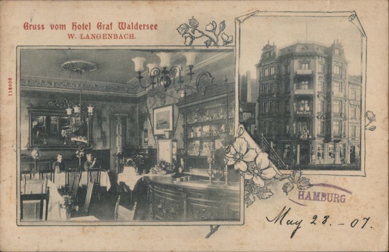 Hotel Graf Waldersee, Hamburg Germany