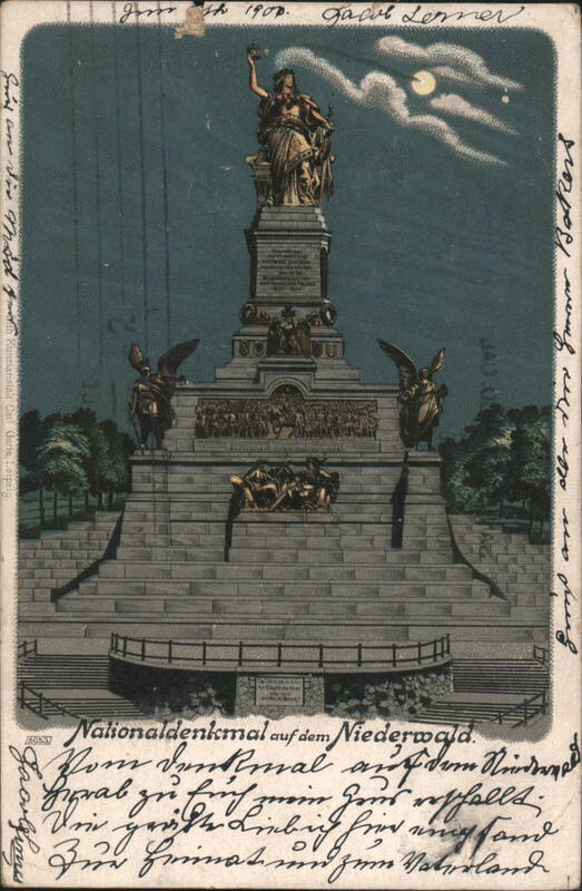 Nationaldenkmal auf dem Niederwald Germany