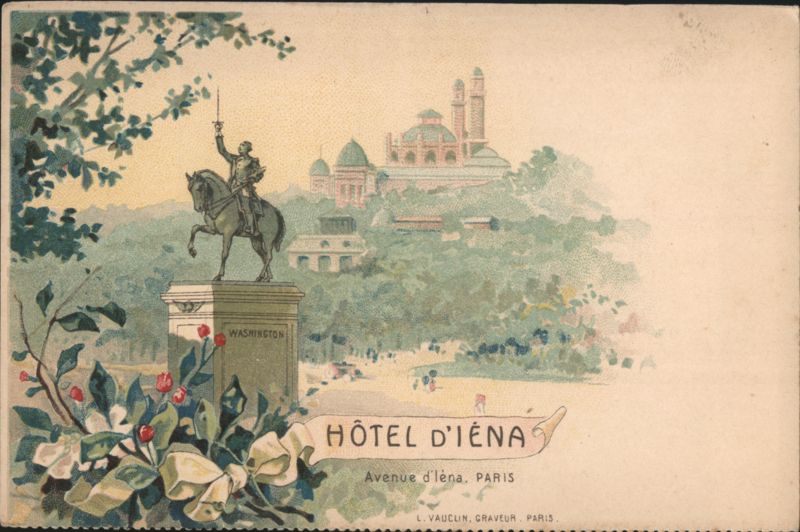 Hôtel d'Iéna, Washington Statue, Paris