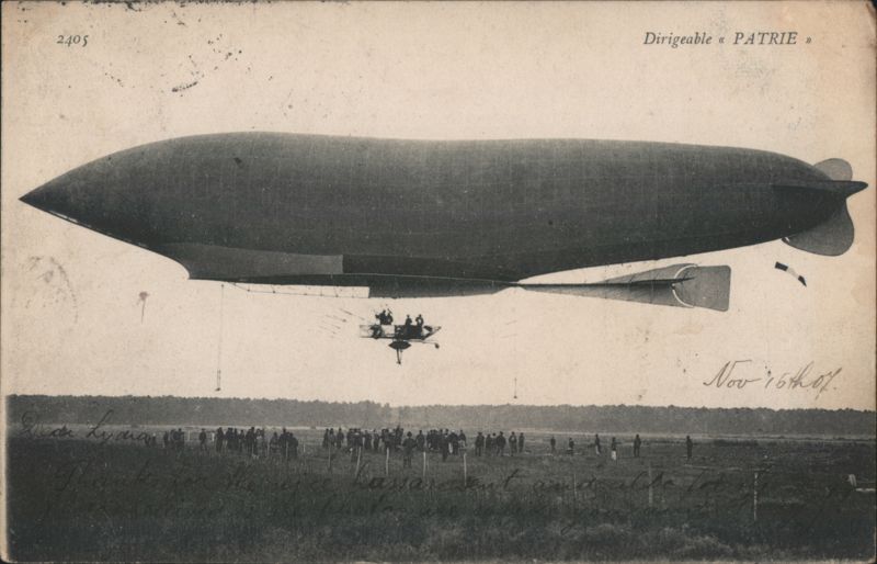 Dirigeable « PATRIE » Airship Airships