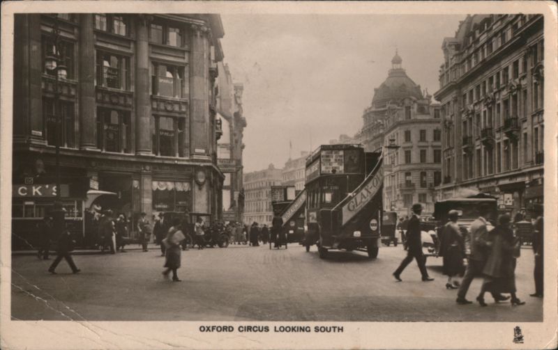 Oxford Circus Looking South, London England