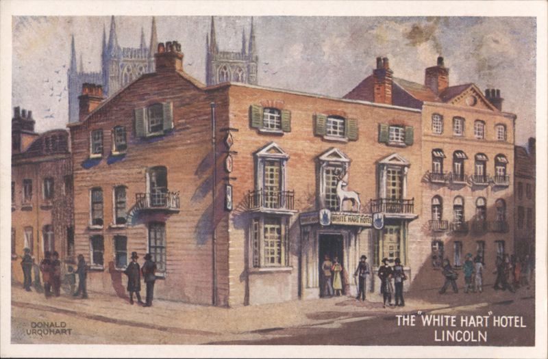 The White Hart Hotel, Lincoln United Kingdom Donald Urquhart