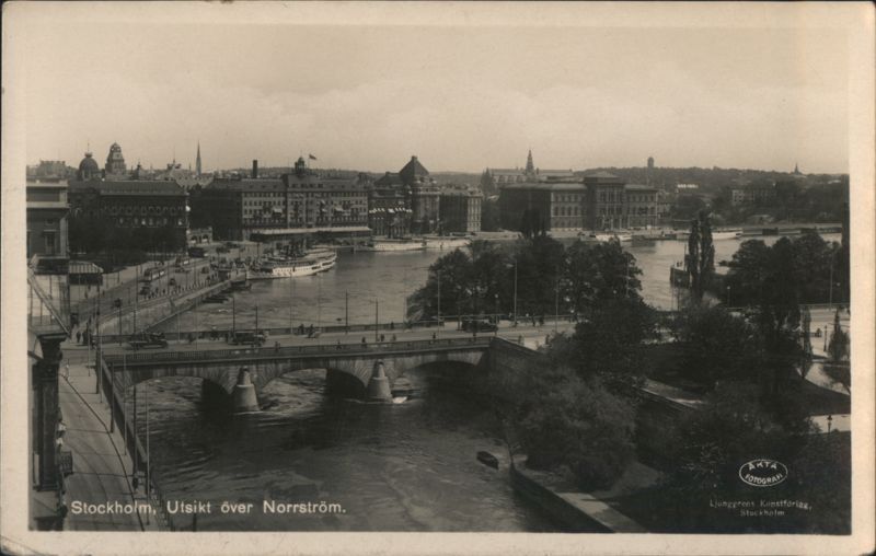 Stockholm, View over Norrström Sweden