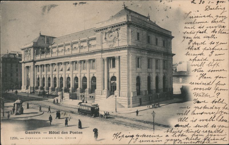 Hôtel des Postes, Geneva Switzerland