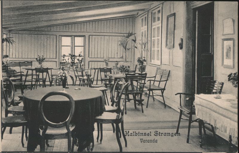 Halbinsel Strangen Veranda Interior Germany