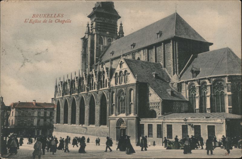 L'Eglise de la Chapelle, Brussels Belgium