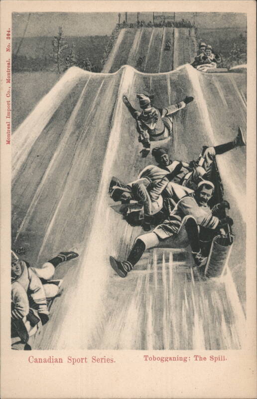 Tobogganing: The Spill, Canadian Sport Series