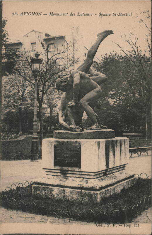 Monument des Lutteurs, Square St-Martial
