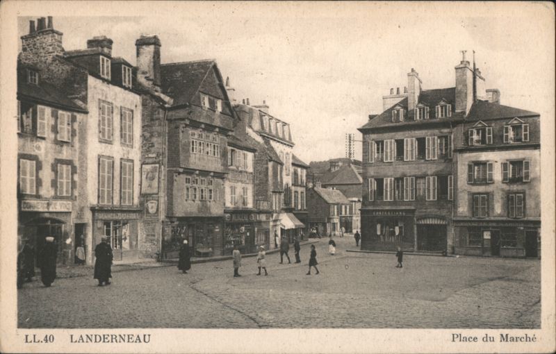 Landerneau Place du Marché France