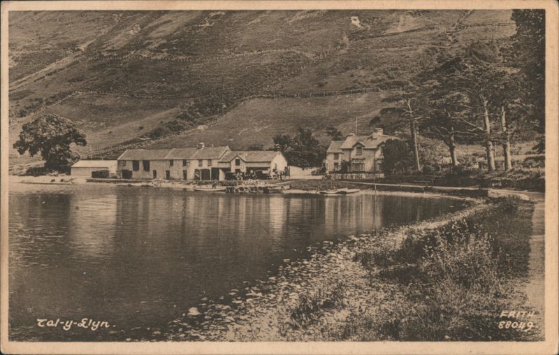 Tal-y-Elyn Lake View with Buildings