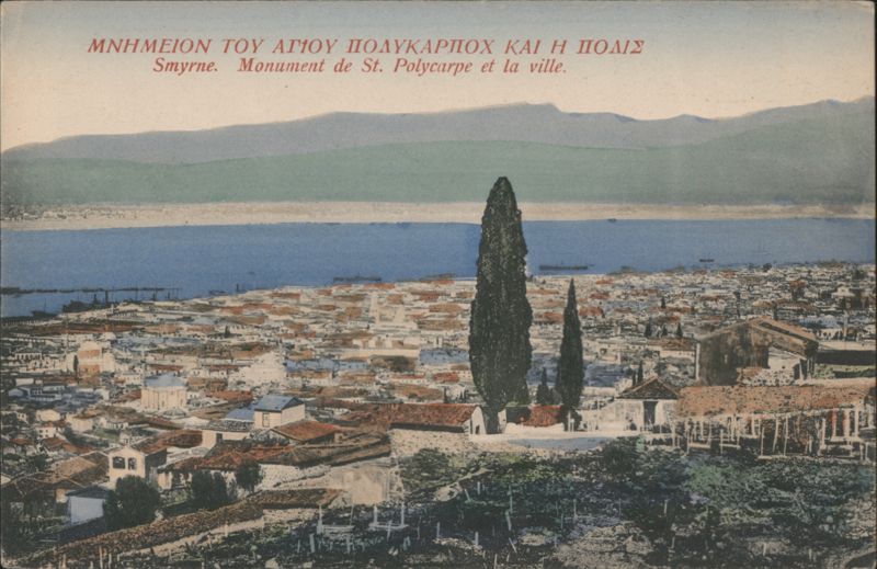 Monument of St. Polycarp and the City of Smyrna Turkey