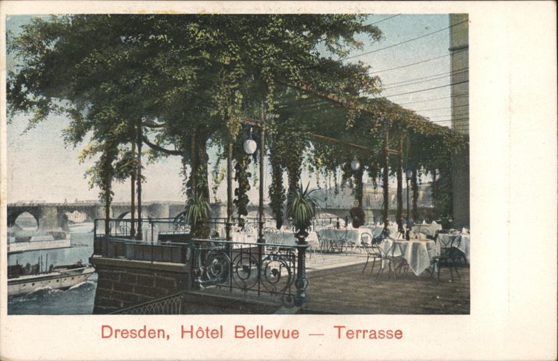 Dresden, Hôtel Bellevue Terrasse with River View Germany
