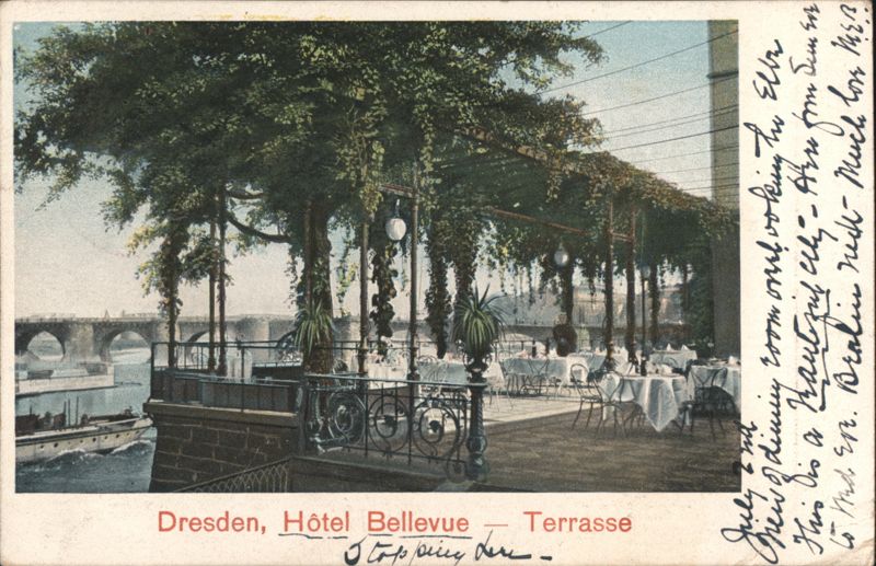 Hôtel Bellevue Terrasse, Dresden Germany