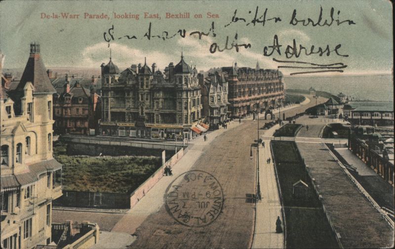 De-La-Warr Parade, looking East, Bexhill on Sea Bexhill-on-Sea United Kingdom