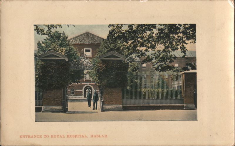Entrance to Royal Hospital, Haslar United Kingdom