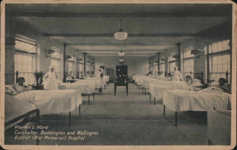 Women's Ward, War Memorial Hospital, Carshalton, UK United Kingdom