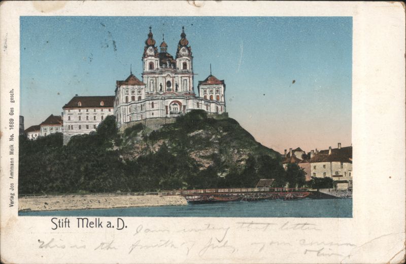 Stift Melk Abbey on Danube River