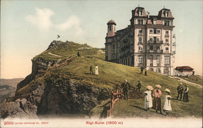 Rigi-Kulm (1800m) Mountain Resort Switzerland