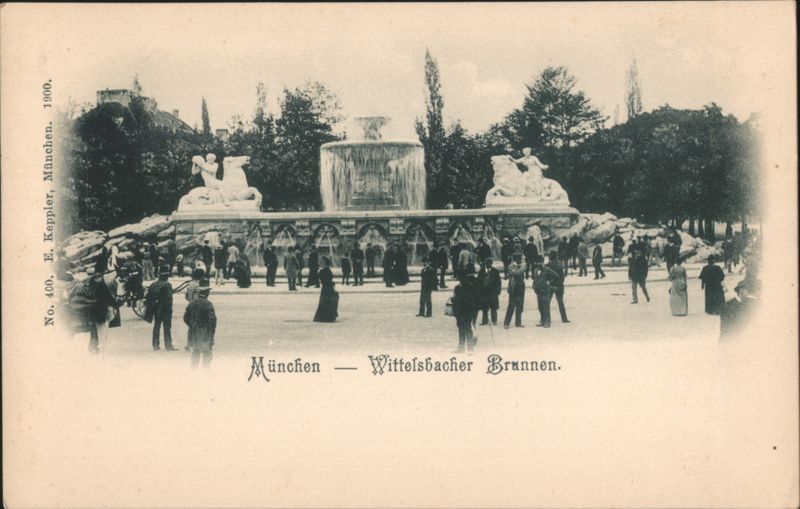 Wittelsbacher Brunnen, Munich Germany